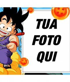 Fotomontaggi e cornici con Son Goku