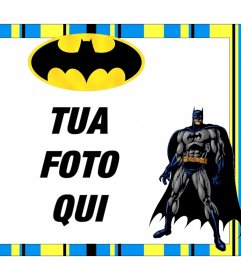 Frame libero Batman da personalizzare con le tue foto per