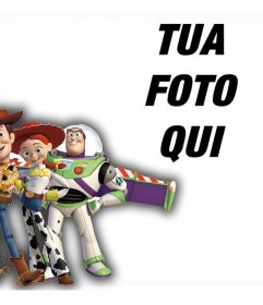 Personaggi di Toy Story sulle tue foto con questo effetto in linea
