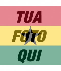 Ghana bandiera di applicare un filtro alle foto