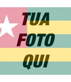 Modifica la tua immagine del profilo con la bandiera di filtro del Togo