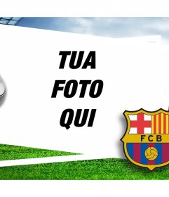 Effetto Foto del FC Barcelona per caricare una foto 