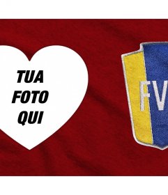 Carta da parati con il logo della Federcalcio venezuelana per modificare 