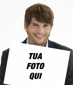 Creare un fotomontaggio con Ashton Kutcher in possesso di una foto di voi