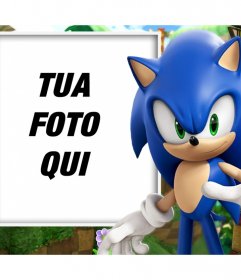 Effetto Foto con Sonic per personalizzare con la vostra foto preferita
