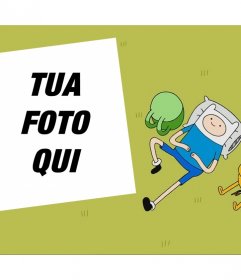 Effetto modificabile per la tua foto con i personaggi Adventure Time