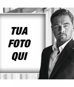 La tua foto con lattore Leonardo DiCaprio con questo effetto