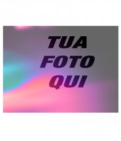 Colore effetto di luce filtro