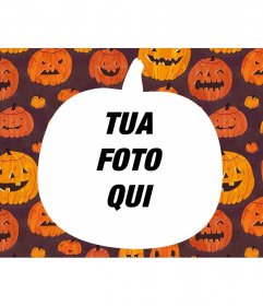 Cornice di Halloween con la tua foto come 