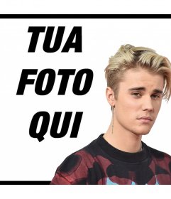 Photo frame per stare con Justin Bieber e gratuita Carica