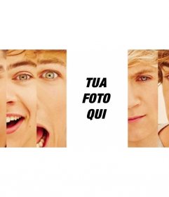 Effetto Foto di One Direction dove si può mettere una foto di te tra i membri di