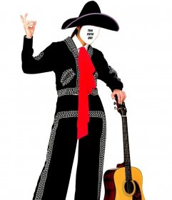Vestirsi come un mariachi con questo effetto di modificare online e gratis Fotomontaggio
