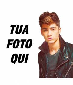 Fotomontaggio con Dj Malik di One Direction