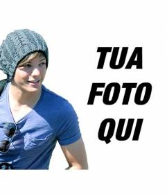 Fotomontaggio con Louis Tomlinson dei One Direction