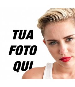 Metti la tua foto con Miley Cyrus con questo montaggio si può fare on-line