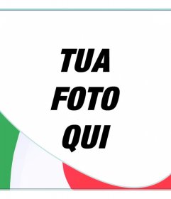 Montage di mettere i colori dItalia nella foto