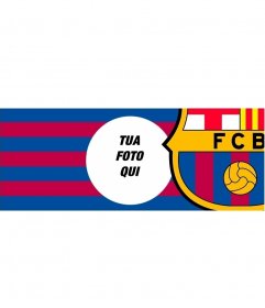 Barça Facebook foto di copertina per personalizzare con la vostra immagine 