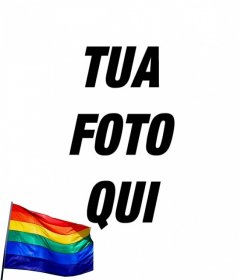 Effetti per le foto di mettere la bandiera arcobaleno nelle tue foto
