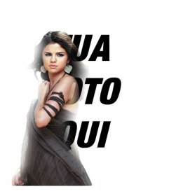 Fotomontaggio online per stare con Selena Gomez