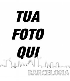 Decorate le vostre foto con lo skyline della città di Barcellona con questo effetto Carica