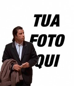 Meme Travolta confuso di mettere limmagine di sfondo. #TravoltaConfused