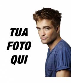 Immagine con effetto Robert Pattinson. rendere il vostro effetto dalla stella di Twilight