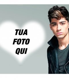 Fotomontaggio di mettere la tua foto insieme a Zayn Malik dei One