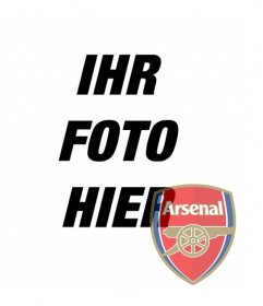 Collage zu Arsenal Schild in Ihr Foto setzen. Perfekt, um als Avatar setzen