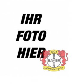 Foto-Effekt für Fotos, um die Abschirmung von Bayer Leverkusen in Ihr Foto legen