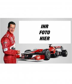 Michael Schumacher Fotomontage