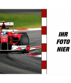 Aufnahmen von einem Ferrari und ihre Farben, um ein Foto im Hintergrund setzen