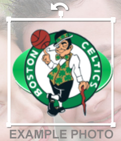 Aufkleber Logo der Boston Celtics