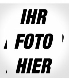 Filter für Ihr Foto mit einer wiederholten Schwarz-Weiß-Effekt Ihr Foto
