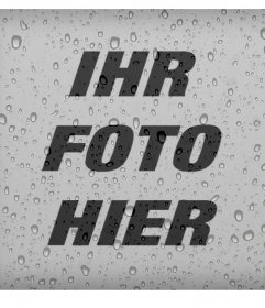 Gew Filter für Ihre Fotos und fügen Sie Wassertropfen 