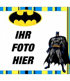 Batman-Rahmen mit Ihren Fotos kostenlos