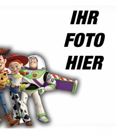 Toy Story Charaktere auf Ihre Fotos mit diesem Online-Effekt