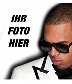 Mitglied werden zu Chris Brown Ihr Foto diesem Online-Effekt