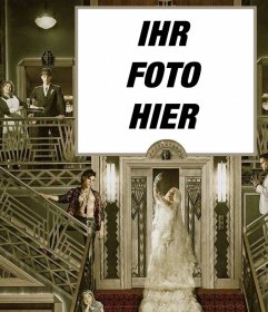 Poster amerikanischen Horro Geschichte Nummer, die Sie mit Ihrem Foto