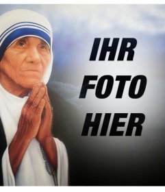 Foto Wirkung Mutter Teresa von Kalkutta für Ihr Foto