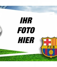 Fotoeffekt des FC Barcelona, ​​um ein Foto 