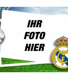 Real Madrid-Schild zum Hinzufügen zu Ihren Fotos