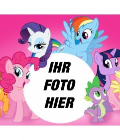 My Little Pony Fotoeffekt hochladen ein Foto