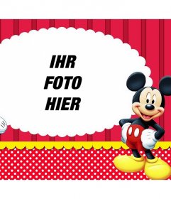 Foto-Effekt mit Mickey und Minnie Ihr Lieblingsfoto