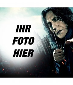 Foto Wirkung Severus Snape, um das Foto