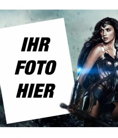 Foto-Effekt mit Ihrem Foto anpassen neben dem neuen Wonder Woman