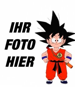 Fotomontage auf kleine Son-Goku in Ihr Foto setzen