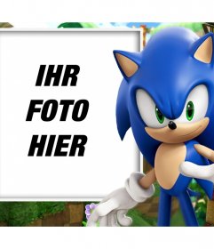 Foto-Effekt mit Sonic mit Ihrem Lieblingsfoto