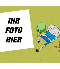 Editierbare Effekt für Ihr Foto mit Figuren aus Adventure Time