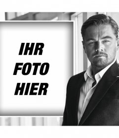 Ihr Foto mit dem Schauspieler Leonardo DiCaprio mit diesem Online-Effekt