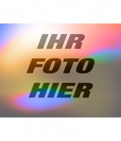 Filter lomografia Stil mit blinkenden Lichtern und Farben